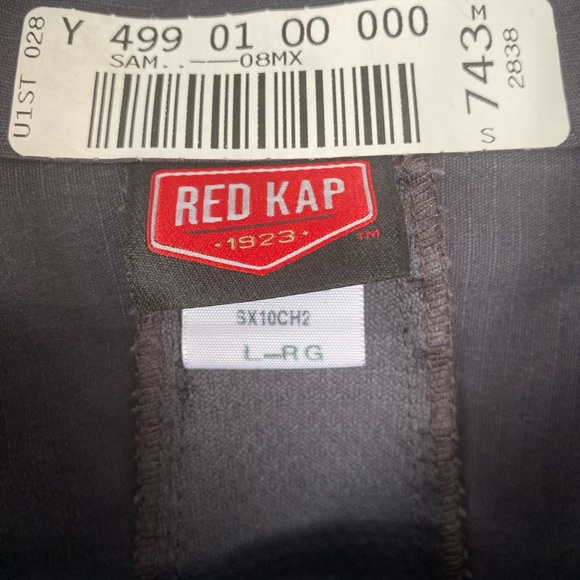 Red Kap..MEN'S LONG SLEEVE WORK SHIRT WITH MIMIX - Picture 4 of 4